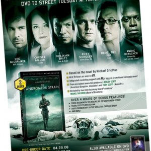 The Andromeda Strain - promo dvd