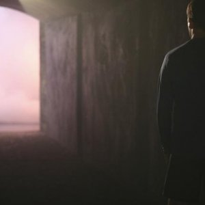 Un'immagine dalla visione di Eli Stone nell'episodio Grace della serie