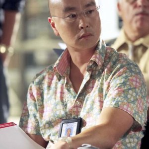 C.S. Lee in una scena dell'episodio Our Father della serie Dexter