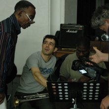 Il musicista Paolo Fresu in un'immagine del film Zulu Meets Jazz