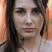 Natalia Pioli sul set del film Albakiara