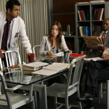 Olivia Wilde Kal Penn Peter Jacobson E Omar Epps Nell Episodio Birthmarks Della Serie Dr House Medical Division 90606