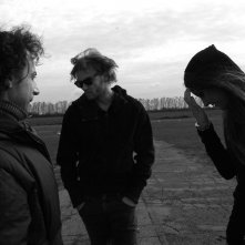 Una foto scattata sul set del film AlbaKiara