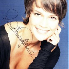 Una foto autografata di Roberta Giarrusso