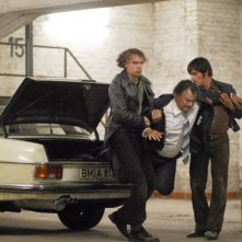 Bernd Stegemann in una scena del film La banda Baader Meinhof