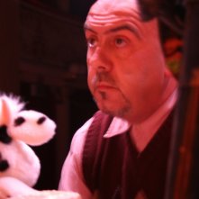 Claudio Bellanti in scena a teatro con Il mistero dell'assassino misterioso