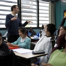 François Bégaudeau in una scena del film La classe - Entre les murs