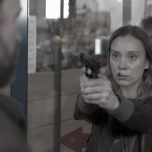 Franziska Petri in una scena del film Schattenwelt