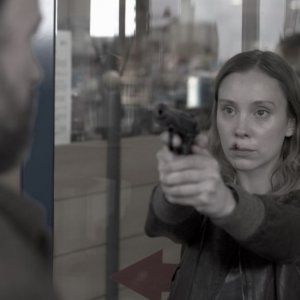 Franziska Petri in una scena del film Schattenwelt