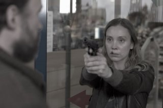 Franziska Petri in una scena del film Schattenwelt