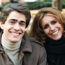 Giovanni Scifoni insieme a Caterina Vertova sul set di Mio Figlio