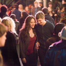 Kat Dennings e Michael Cera in una scena del film Nick and Norah's Infinite Playlist