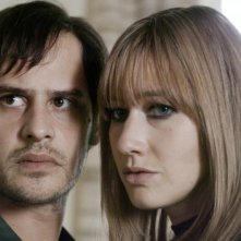 Moritz Bleibtreu e Johanna Wokalek in un'immagine del film La banda Baader Meinhof