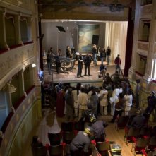 Una scena del film L'ultimo Pulcinella