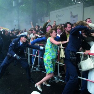 Una scena del film La banda Baader Meinhof