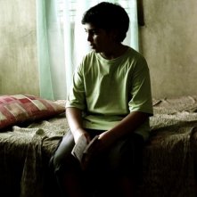 Jacob Shalov in una sequenza del film Santa Mesa diretto da Ron Morales