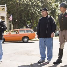 Kevin P. Farley e Kelsey Grammer in un'immagine del film An American Carol