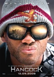 La locandina italiana di Hancock