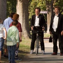 John C. Reilly e WIll Ferrell in una scena della commedia Fratellastri a 40 anni