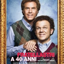 La locandina italiana di Fratellastri a 40 anni