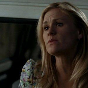 Anna Paquin in un'immagine dell'episodio Sparks Fly Out della serie True Blood