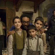 Leonardo Bertuccelli Con Il Regista Spike Lee Sul Set Di Miracolo A Sant Anna 91880