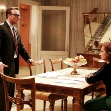 Lunetta Savino con Massimo Ghini in una delle scene di Raccontami 2