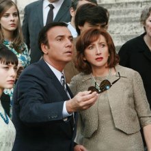 Lunetta Savino con Massimo Ghini nella serie tv Raccontami 2