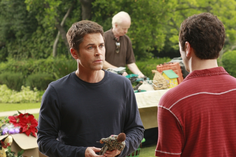 Rob Lowe in una scena di Brothers & Sisters