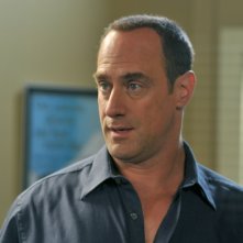 Christopher Meloni in un momento dell'episodio 'Retro' della serie tv Law & Order: SVU
