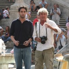 Matteo Branciamore in una scena del film televisivo Vip, diretto dai fratelli Vanzina