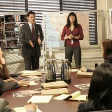 Thomas Gibson Insieme A Paget Brewster E Matthew Gray Gublernell Episodio Catching Out Della Serie Criminal Minds 92199