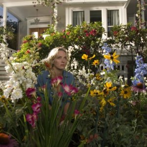 Uma Thurman in una sequenza di Davanti agli occhi