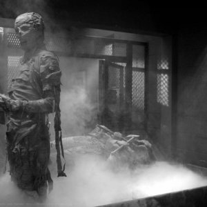 Una scena d'atmosfera dell'episodio Monster Movie di Supernatural