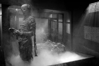 Una scena d'atmosfera dell'episodio Monster Movie di Supernatural