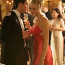 Yvonne Strahovski insieme al collega Matthew Bomer nell'episodio 'Chuck Versus the Break-Up' della serie tv Chuck