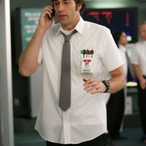 Zachary Levi in un momento dell'episodio 'Chuck Versus Tom Sawyer' della seconda stagione di Chuck