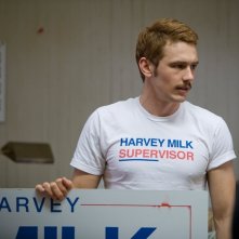 James Franco in un'immagine del film Milk