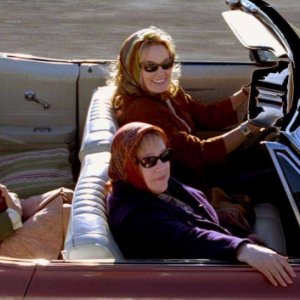 Joan Allen, Kathy Bates e Jessica Lange in un'immagine del film Quel che resta di mio marito