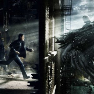 Mark Wahlberg in un'immagine del film Max Payne, diretto da John Moore