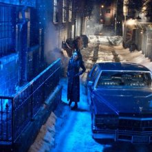Mila Kunis e Mark Wahlberg in un'immagine del film Max Payne