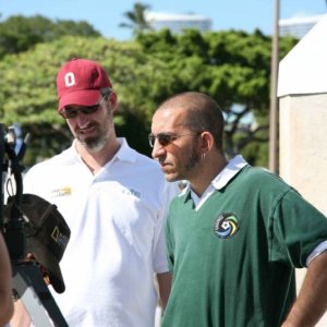 Paul Crowder (sulla destra) regista del documentario Morning Light