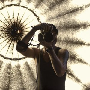 Campino in una scena del film Palermo Shooting diretto da Wim Wenders