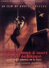 Locandina di Un condannato a morte è fuggito