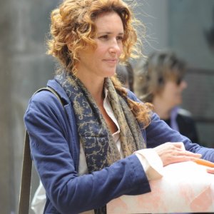 Lucrezia Lante della Rovere in una sequenza del film tv Ovunque tu sia