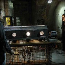 Una scena del thriller Saw V