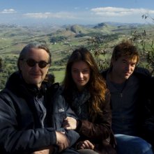 Wim Wenders Giovanna Mezzogiorno E Campino Sul Set Del Film Palermo Shooting 93079
