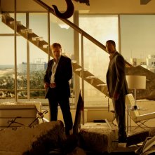 David Caruso insieme a Adam Rodriguez in un momento dell'episodio 'Wrecking Crew' della settima stagione di CSI Miami