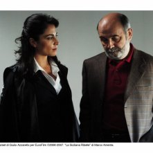 Emanuela Mulè e Gerard Jugnot in una bella immagine de La siciliana ribelle