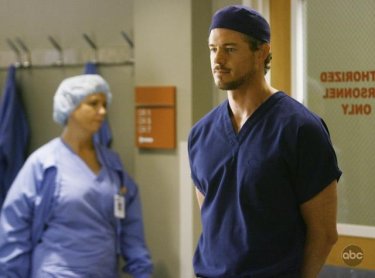 Eric Dane nel ruolo di Mark Sloane nell'episodio 'Rise Up' della serie tv Grey's Anatomy